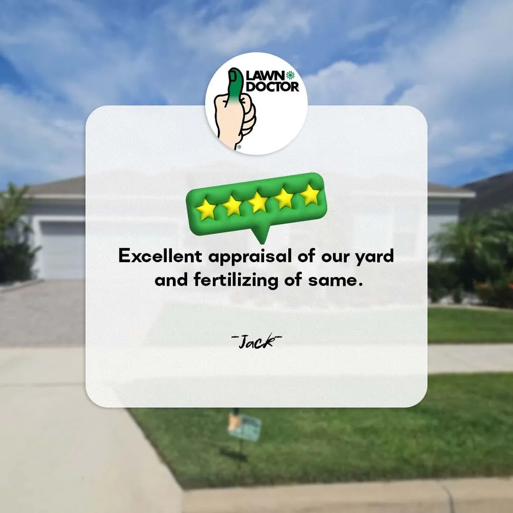 Expert outdoor landscaping in Clermont, FL by Lawn Doctor