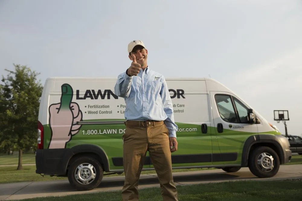 Affordable yard maintenance in Millstadt, IL by Lawn Doctor