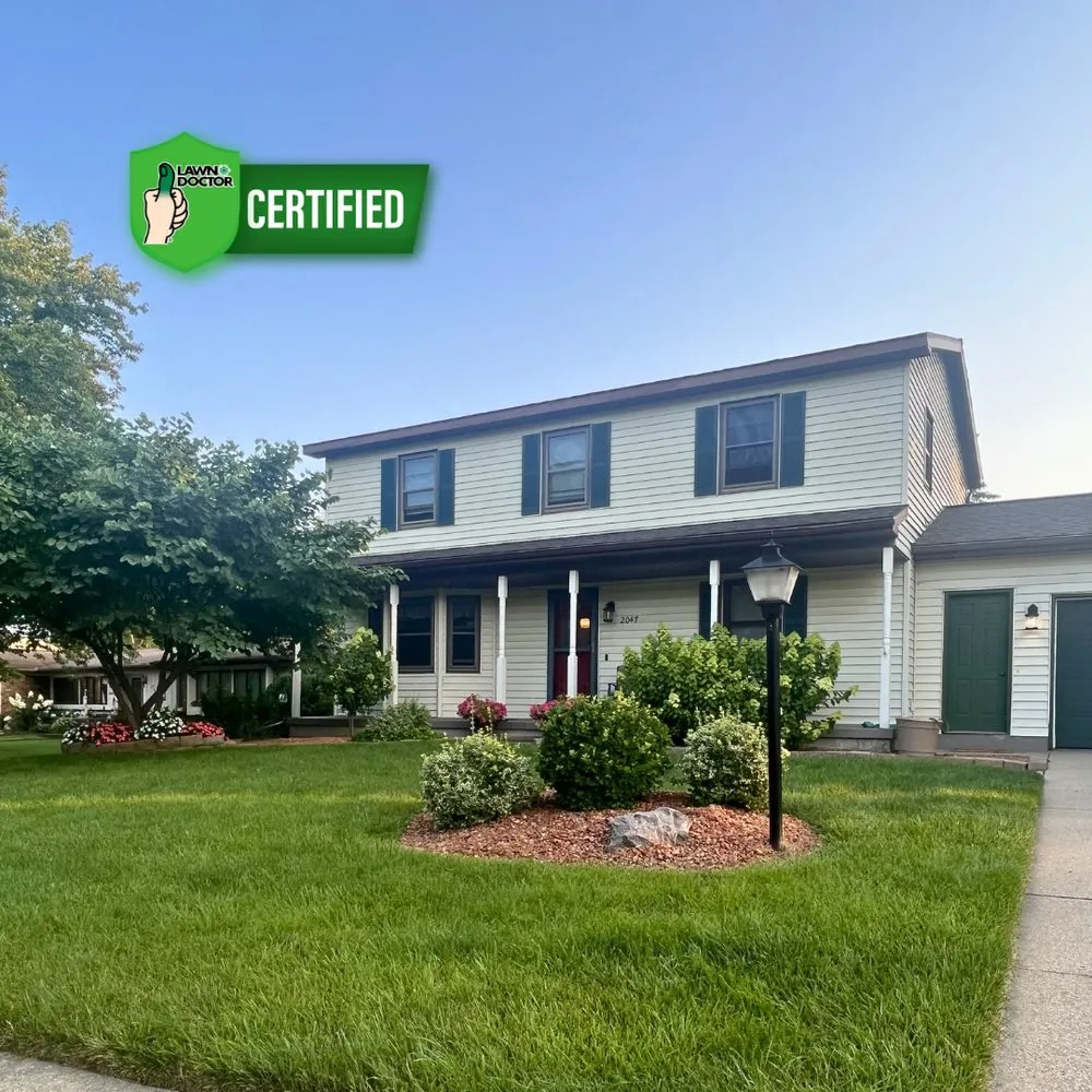 Affordable residential landscaping with custom design in Jenison, MI by Lawn Doctor of Hudsonville-Grandville