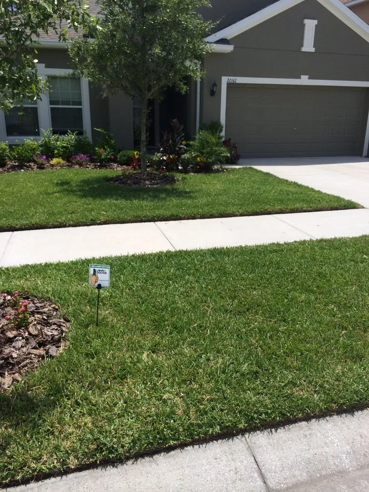 Professional outdoor landscaping for beautiful yards in Land o Lakes, FL by Lawn Doctor of North Tampa-Lutz