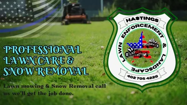 Lawn Enforcement & Landscape Logo