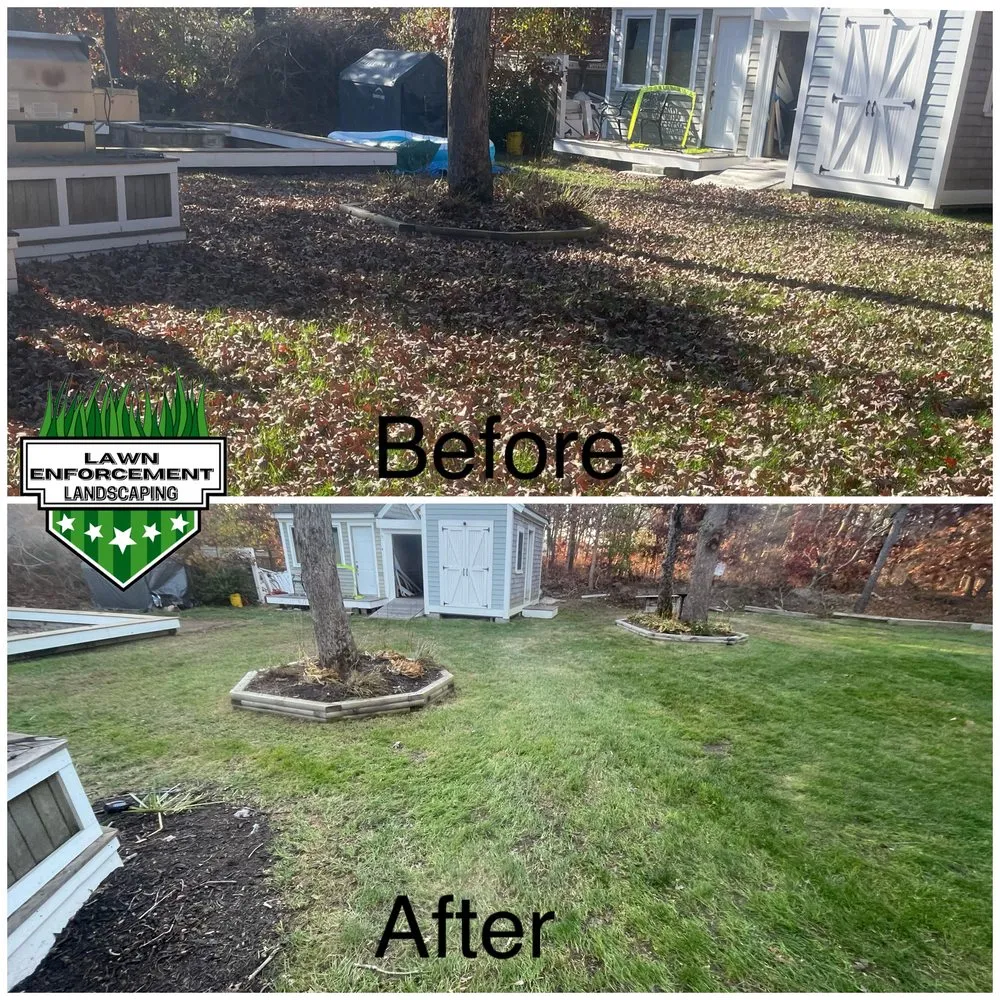 Top-rated landscaping services in Plymouth, MA by Lawn Enforcement Landscaping