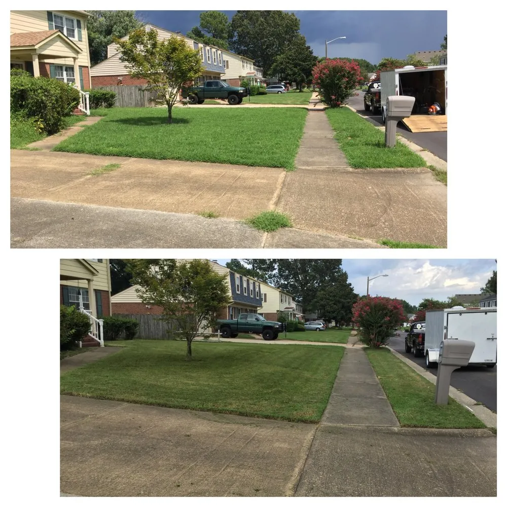 Custom residential landscaping experts serving Virginia Beach, VA - Lawn Enforcement Lawn Care