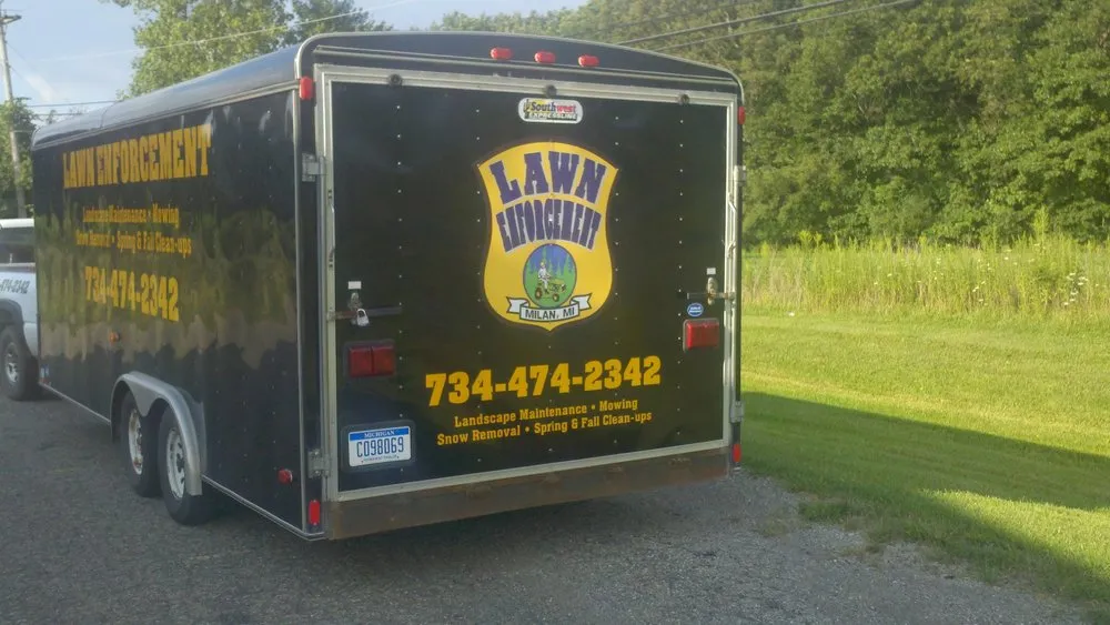 Local yard maintenance in Milan, MI by Lawn Enforcement