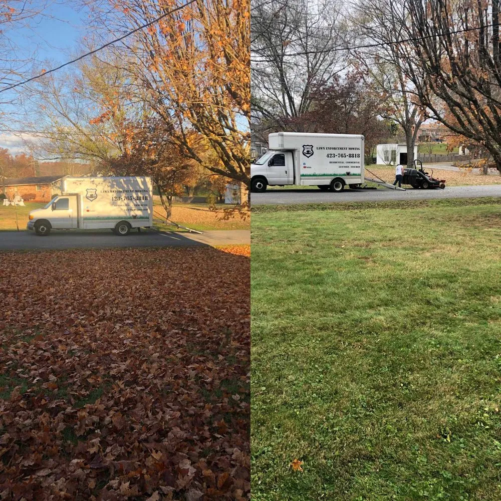 Custom residential landscaping experts serving Kingsport, TN - Lawn Enforcement Mowing