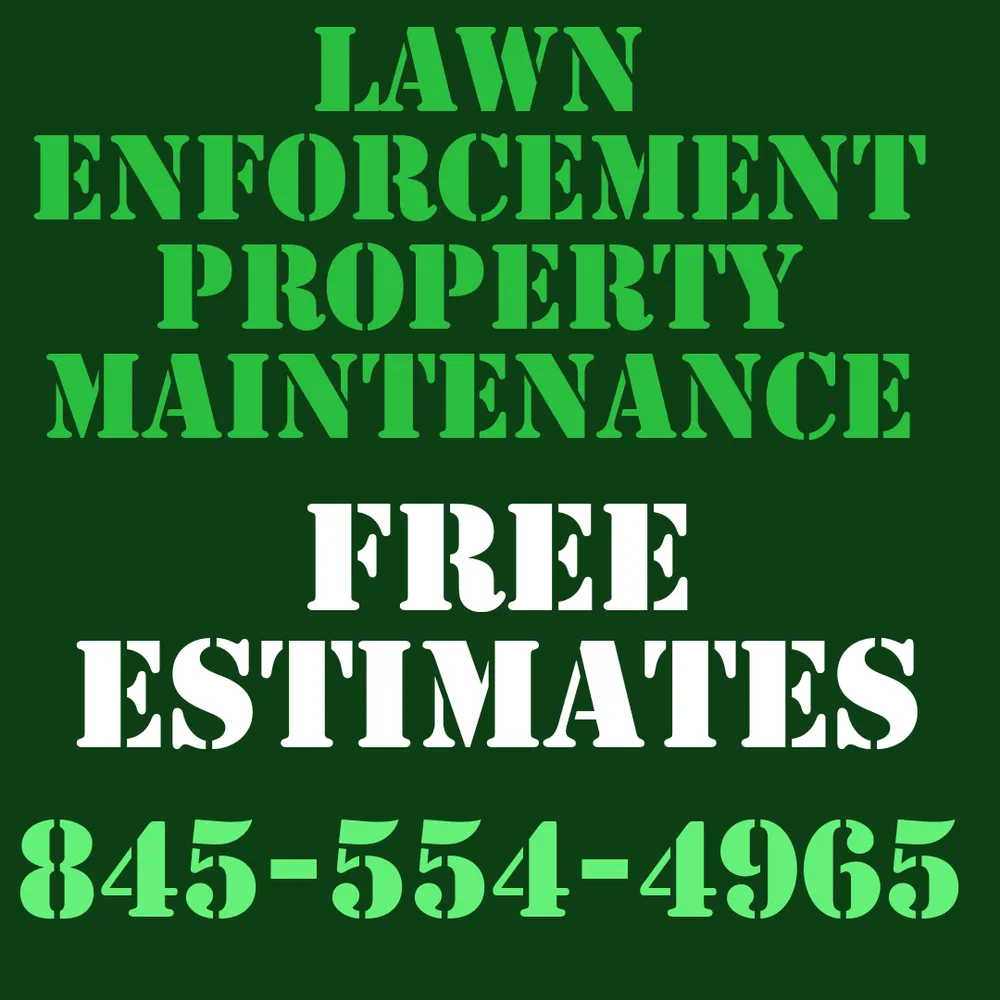 Professional outdoor landscaping with custom design in Walden, NY by Lawn Enforcement Property Maintenance