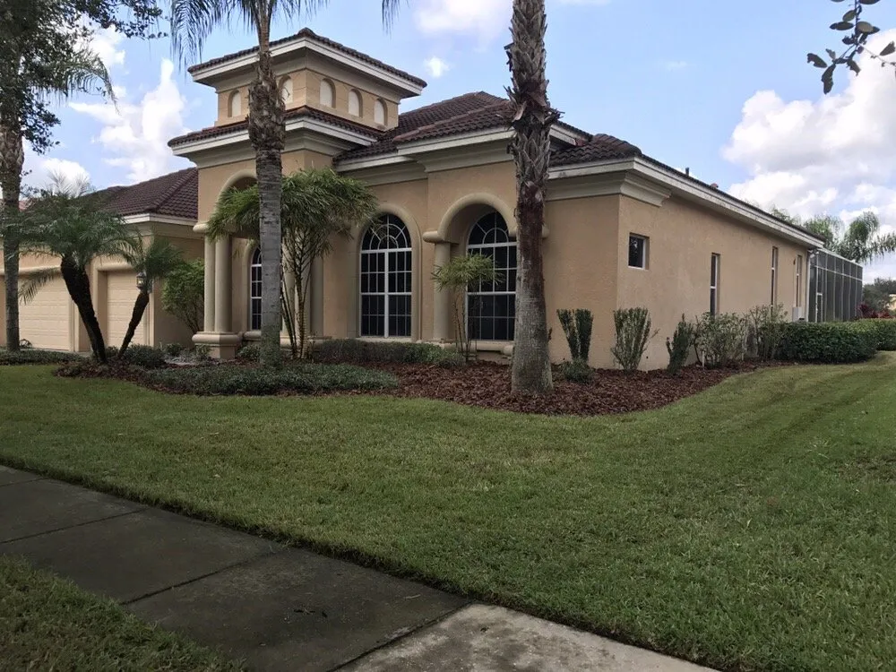 Local landscaping services for year-round maintenance in Wesley Chapel, FL by Lawn Enforcement Property Management