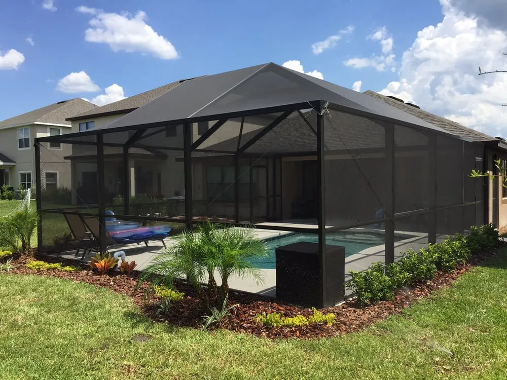 Trusted garden landscaping for beautiful yards in Wesley Chapel, FL by Lawn Enforcement Property Management