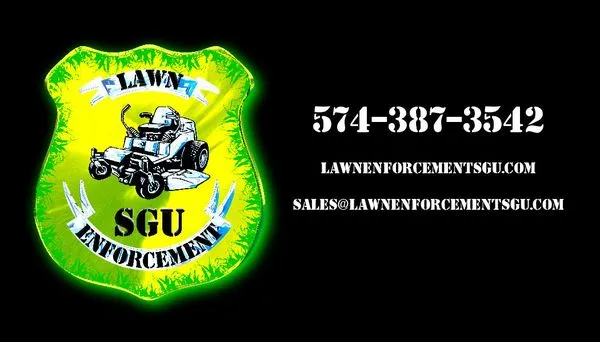 Lawn Enforcement: SGU Logo