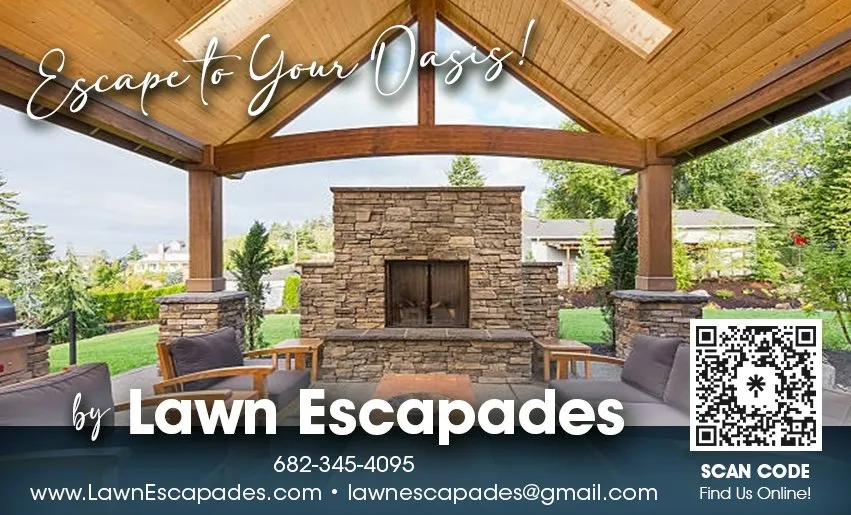 Top-rated outdoor landscaping experts serving Fort Worth, TX - Lawn Escapades & Custom Patio Covers