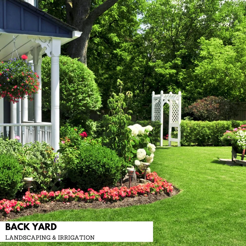 Professional residential landscaping in Troutman, NC by Lawn Excellence