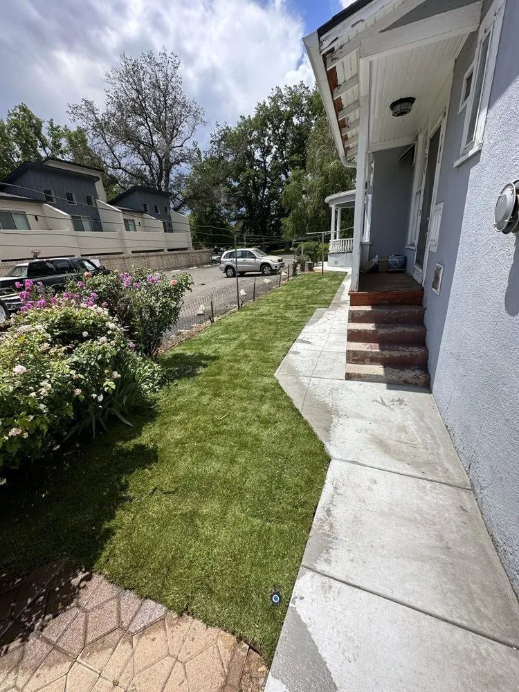 Custom garden landscaping in Reno, NV by Lawn Express and Landscape