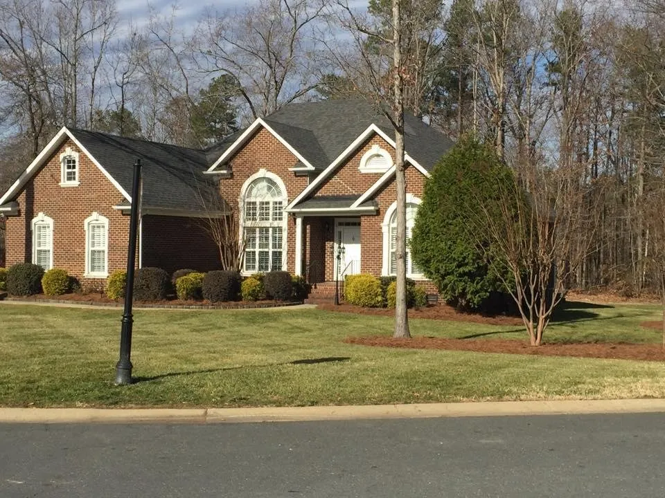 Custom garden landscaping in Indian Trail, NC by Lawn Factor Landscaping Services