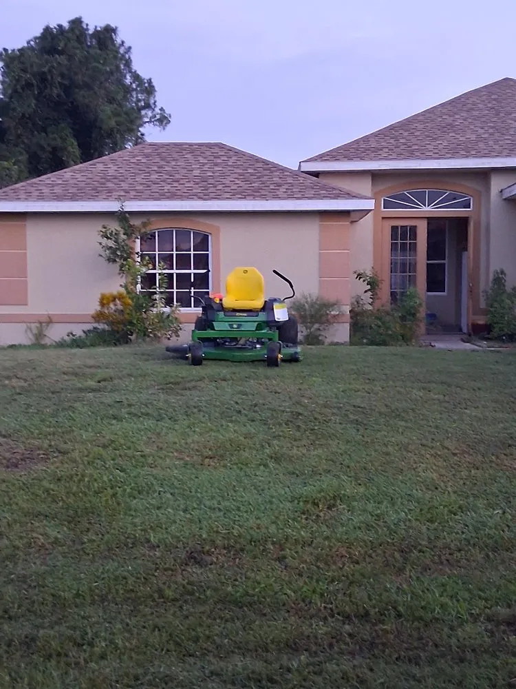 Affordable residential landscaping near you in Lehigh Acres, FL by Lawn Fam