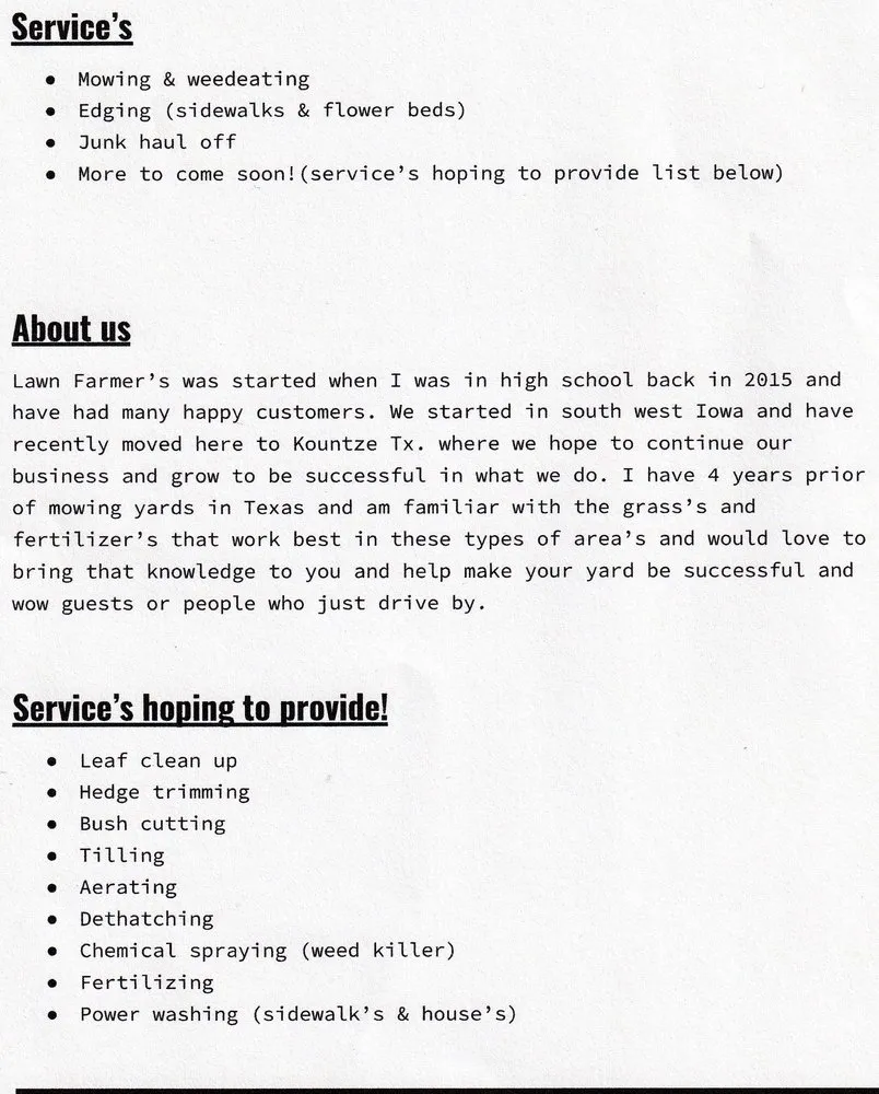 Expert lawn care service in Kountze, TX by Lawn Farmer’s