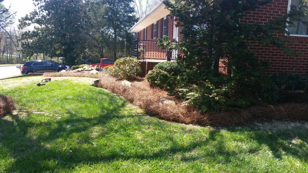 Custom landscape design in Kannapolis, NC by Lawn Firm