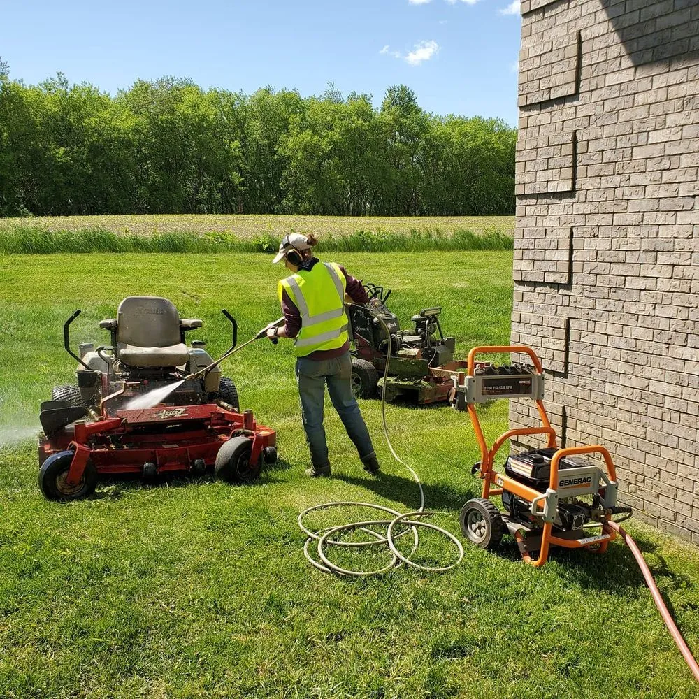 Professional outdoor landscaping near you across Byron Center, MI - Lawn Fish
