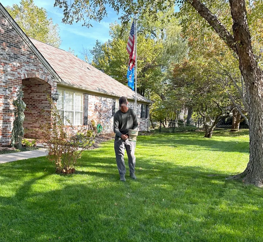 Local outdoor landscaping for year-round maintenance in Oklahoma City, OK by Lawn Flip