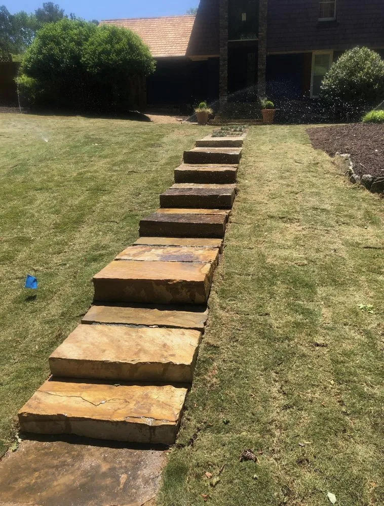 Trusted landscape design in Dallas, GA by Lawn Frogs Landscaping