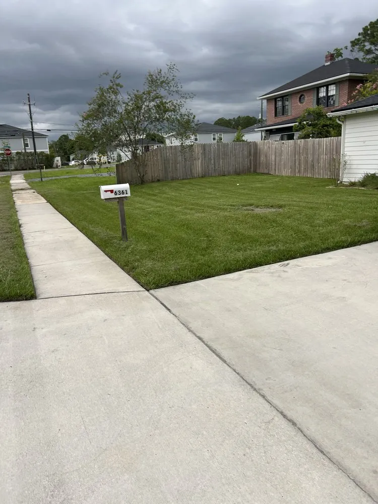 Local landscape installation in Jacksonville, FL by Lawn Geekz Jax