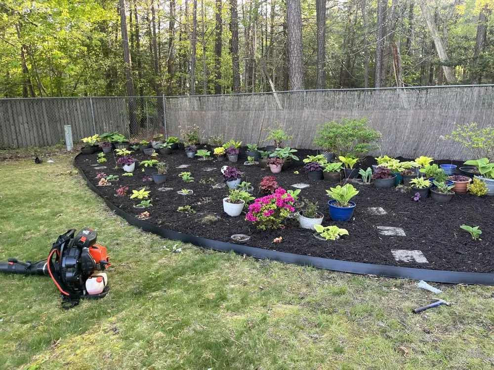 Expert lawn mowing service for beautiful yards in Midlothian, VA by Lawn Glowers