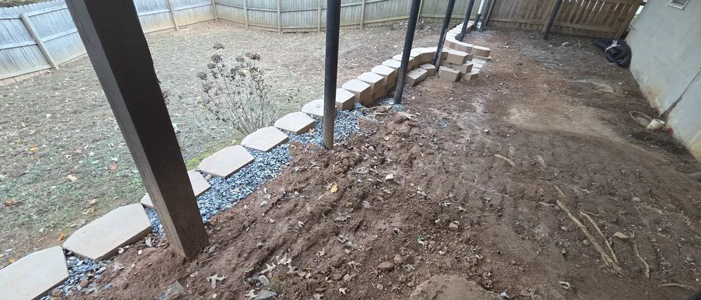 Custom landscaping services for year-round maintenance in Snellvilleville, GA by Lawn Greeners
