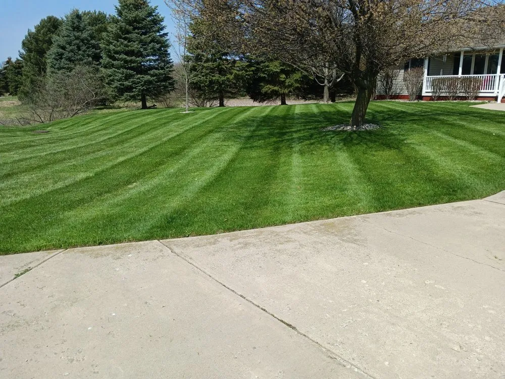 Expert lawn mowing service in Owosso, MI by Lawn Guys