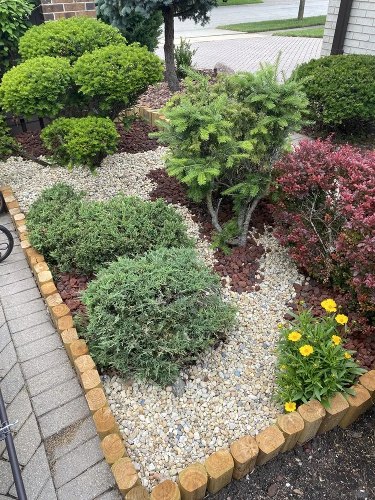 Professional landscape design for residential properties in Park Ridge, IL by Lawn Hawks
