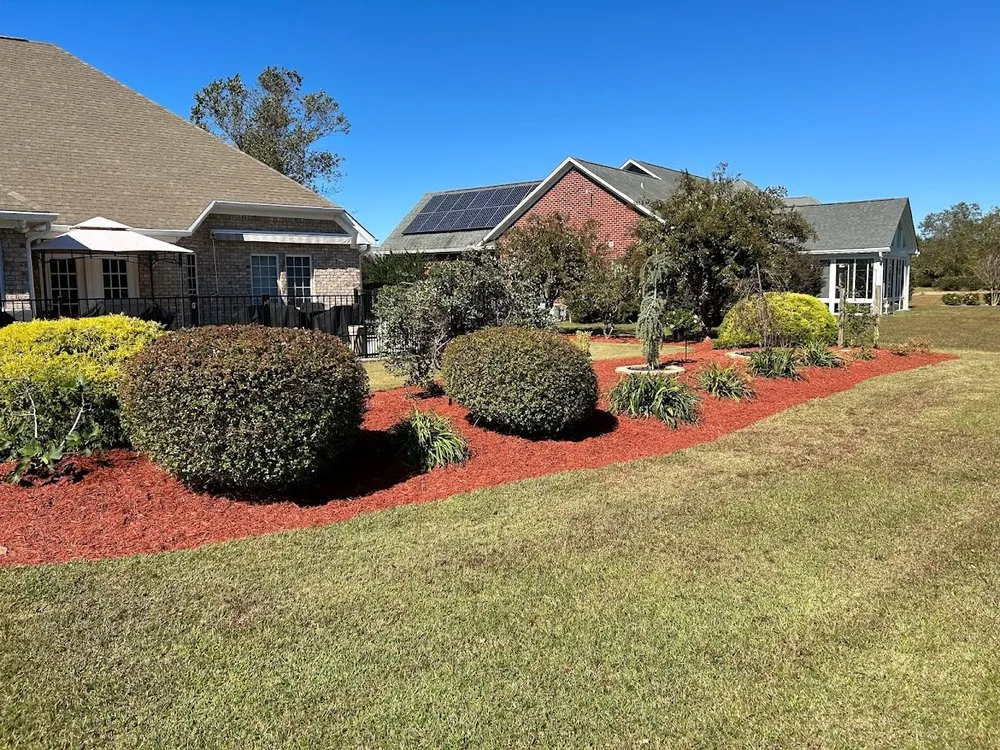 Professional landscaping services for homes in Leland, NC by Lawn Hero