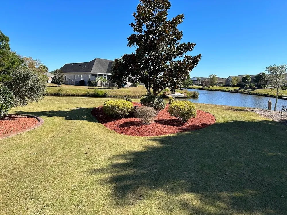 Reliable garden landscaping for homes in Leland, NC by Lawn Hero