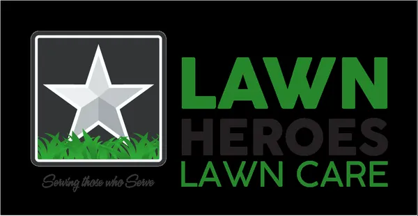 Lawn Heroes Lawn Care Logo