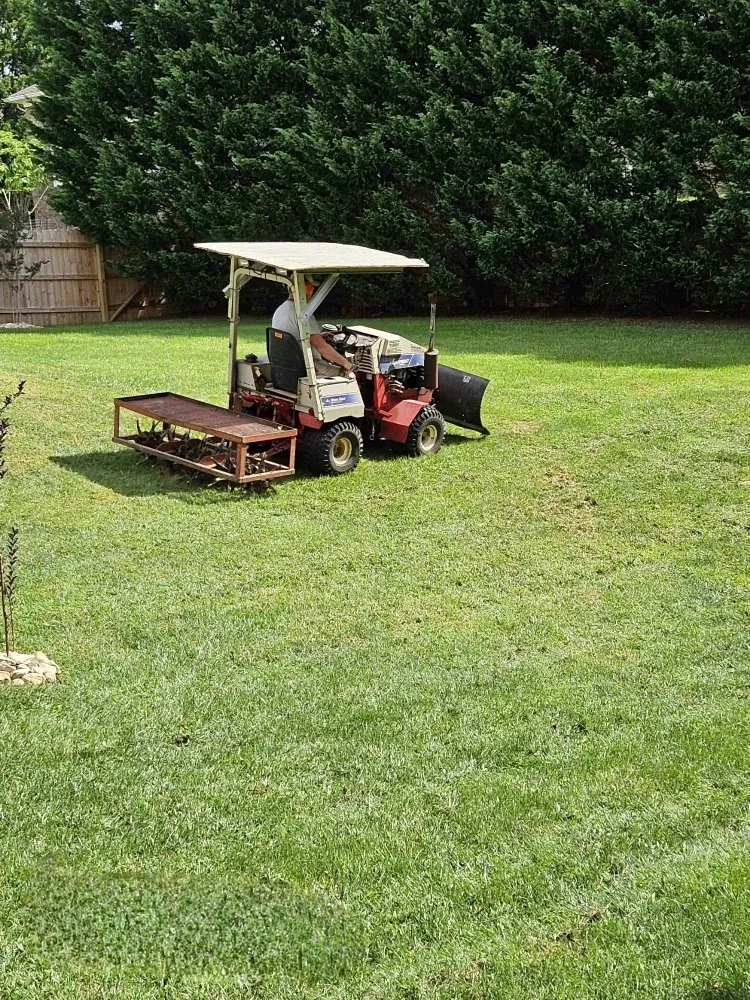 Affordable outdoor landscaping for residential properties across Vinton, VA - Lawn Improvement