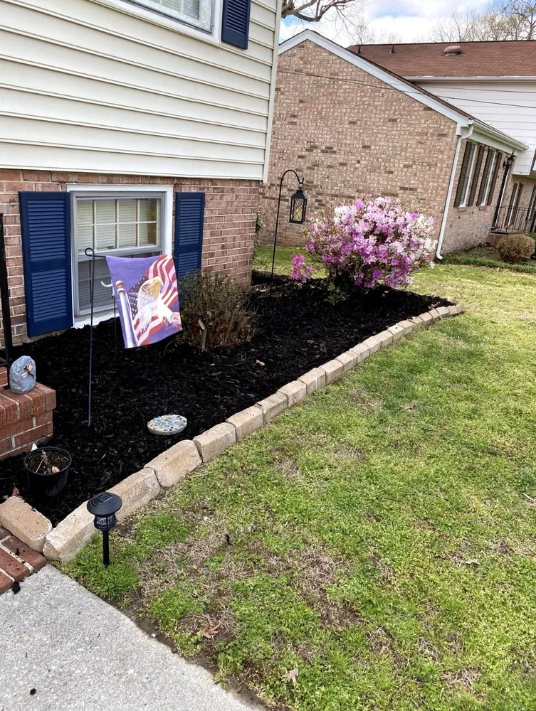 Local landscape design with custom design across Colonial Heights, VA - Lawn In Order
