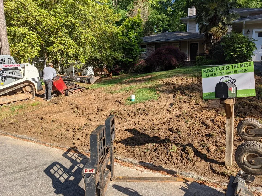 Affordable landscape design for homes across Decatur, GA - Lawn In Order