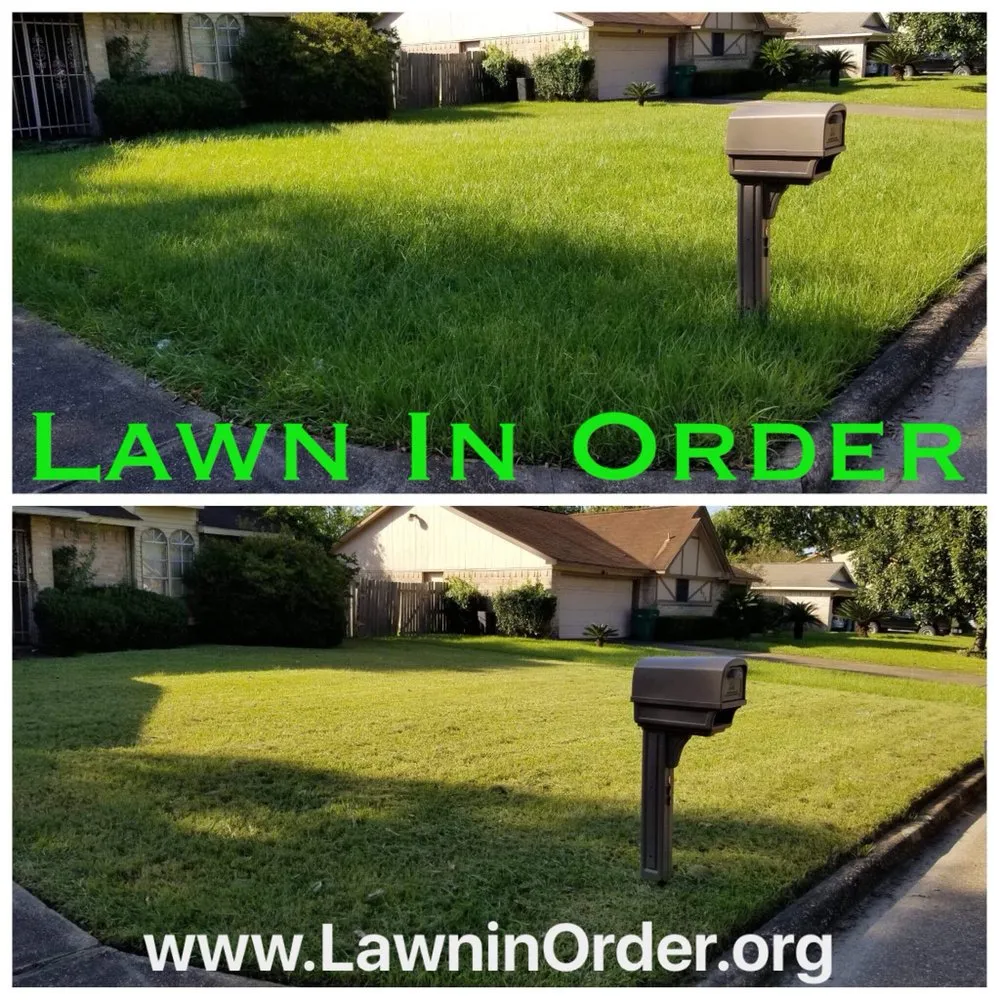 Top-rated lawn mowing service experts serving Houston, TX - Lawn In Order