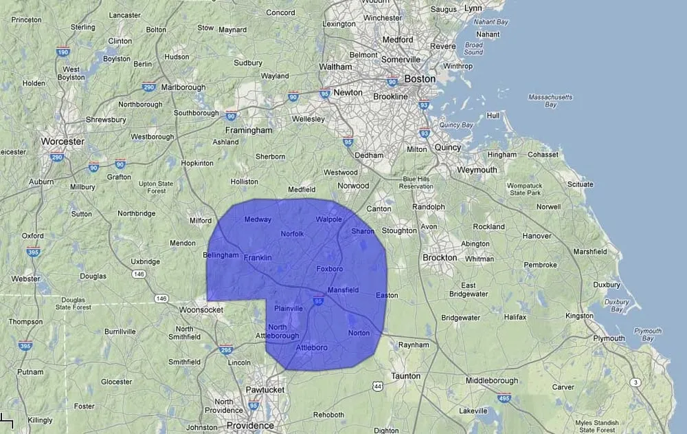 Custom residential landscaping for outdoor upgrades in Foxborough, MA by Lawn in Order Landscaping