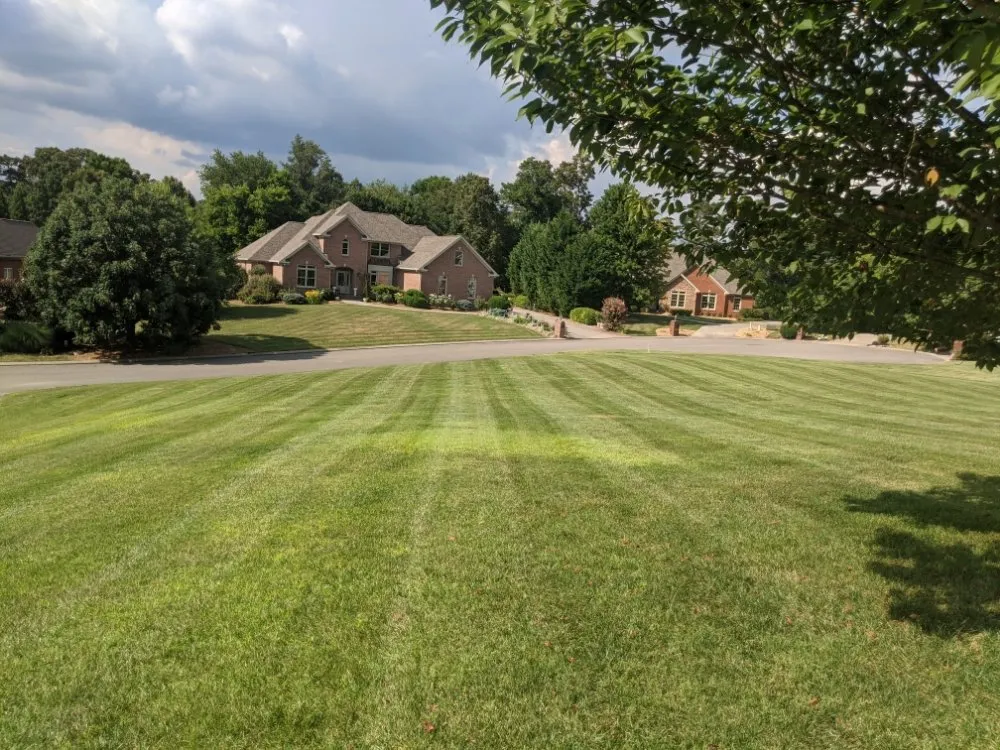 Professional outdoor landscaping with custom design across Ooltewah, TN - Lawn In Order Mowing