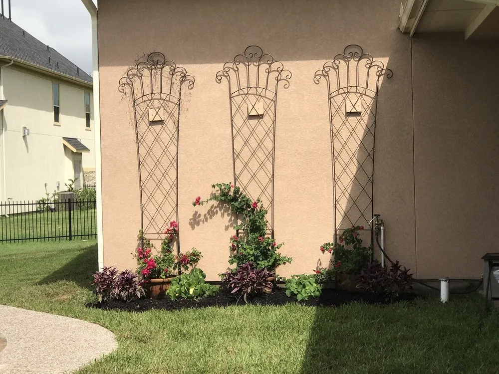 Local yard cleanup service with custom design in Sugar Land, TX by Lawn John