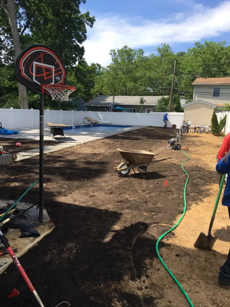 Local landscape design with custom design in Wantagh, NY by Lawn King Design & Maintenance