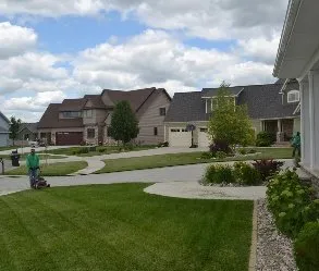 Custom residential landscaping for outdoor upgrades in Grand Forks, ND by Lawn King