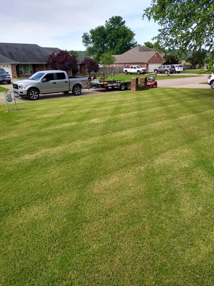 Local landscape design near you in Greenbrier, AR by Lawn King