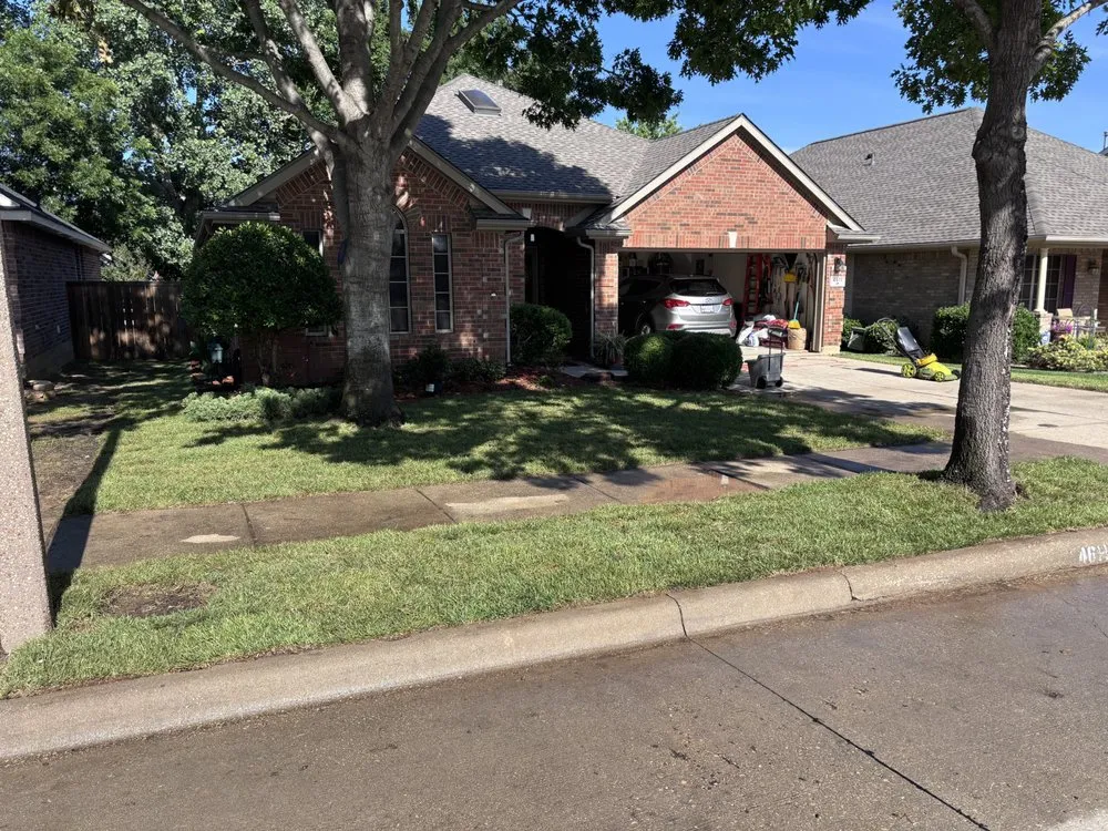 Expert residential landscaping for homes in Plano, TX by Lawn King Of North Dallas