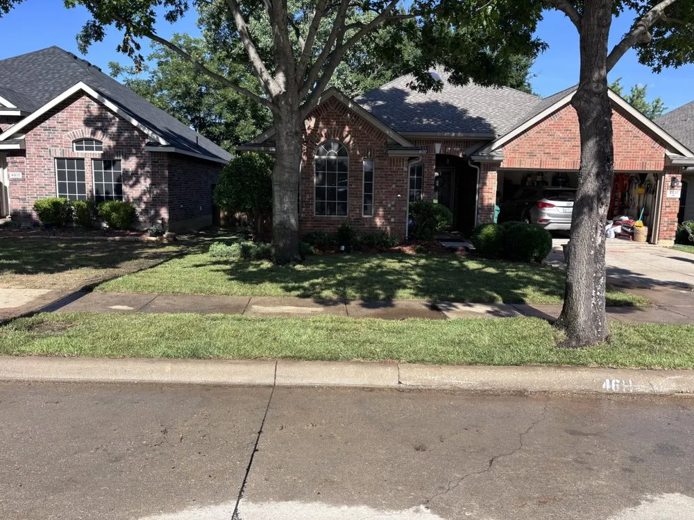 Custom landscape design in Plano, TX by Lawn King Of North Dallas