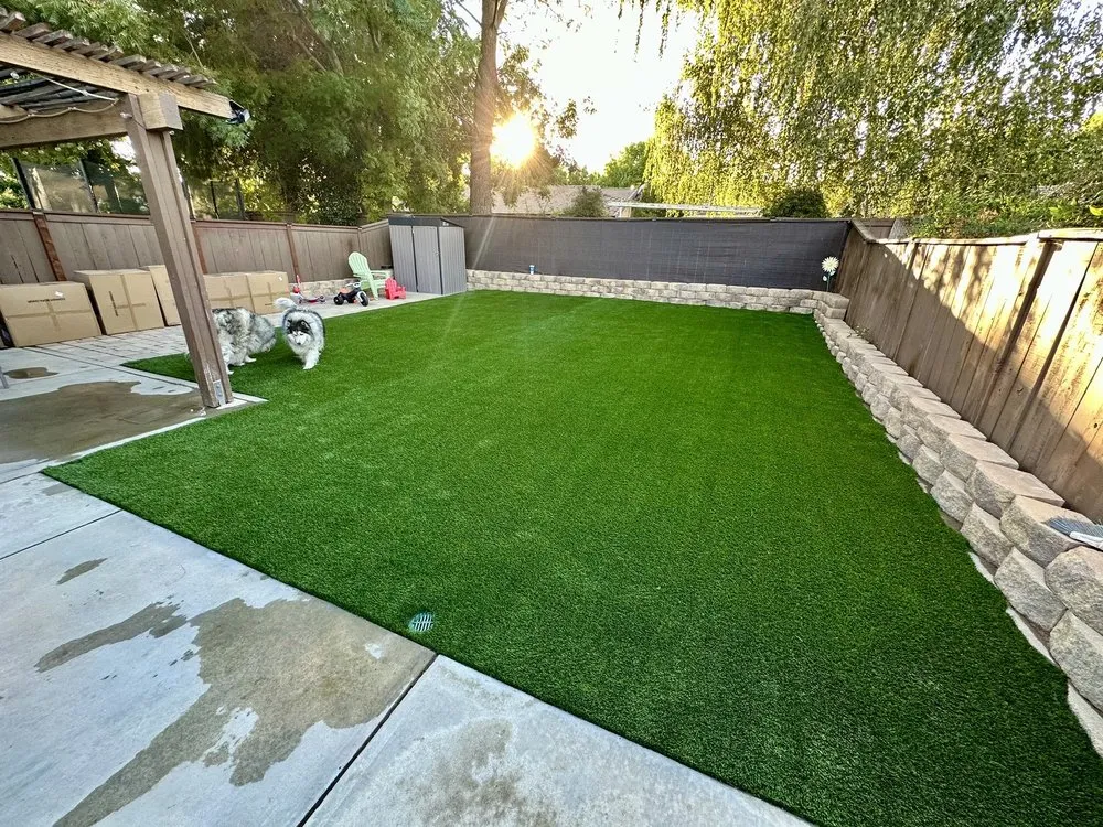 Top-rated lawn mowing service in Valencia, CA by Lawn Kings