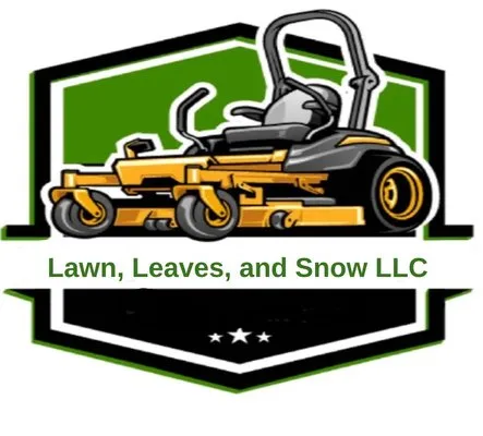 Lawn Leaves And Snow Logo