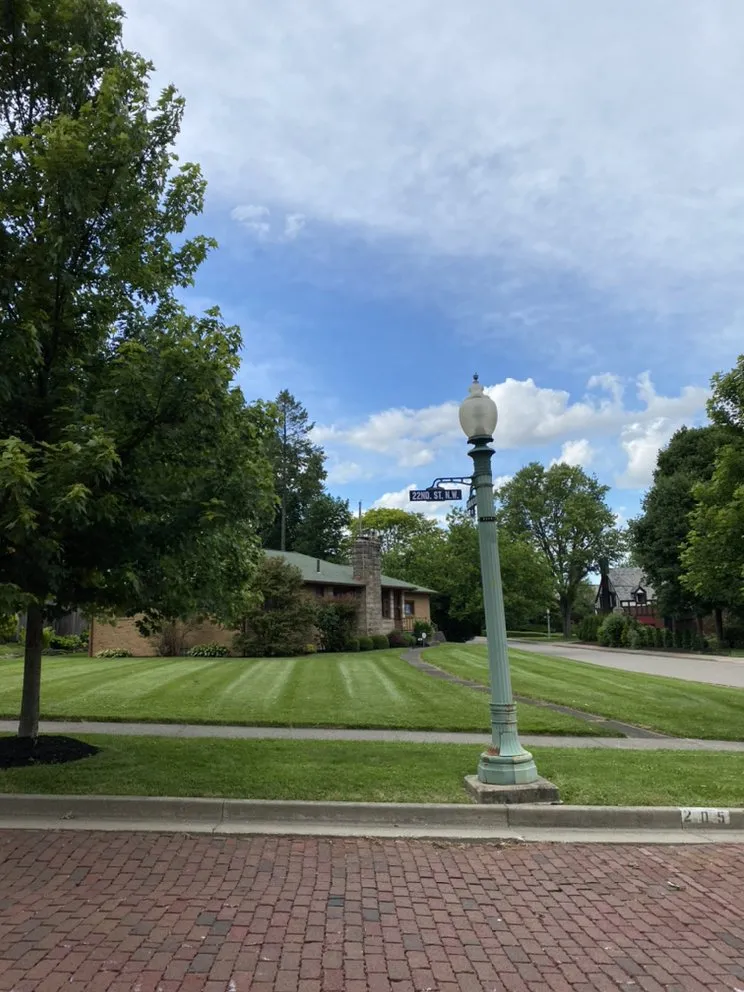 Custom landscaping services for homes in Canton, OH by Lawn Legend