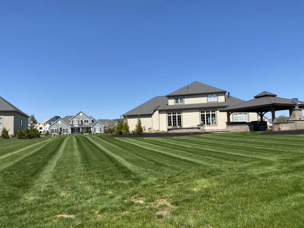 Top-rated garden landscaping in Canton, OH by Lawn Legend