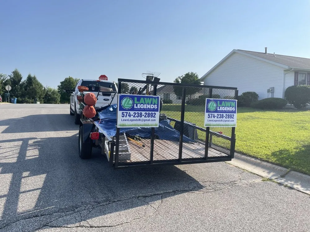 Affordable outdoor landscaping with custom design across Goshen, IN - Lawn Legends