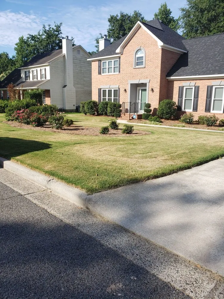 Custom outdoor landscaping for outdoor upgrades in Augusta, GA by Lawn Love Lawn Care