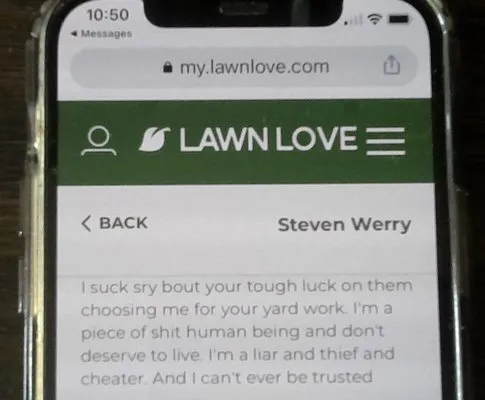 Lawn Love Lawn Care Logo